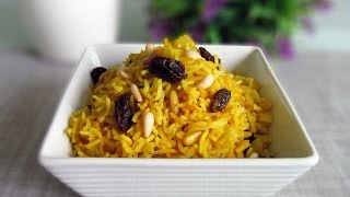 Arroz estilo hindú aromático  Receta muy fácil con arroz basmati [upl. by Anom451]