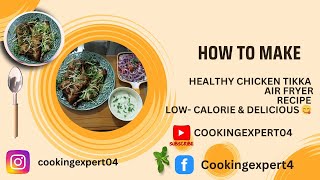 Chicken Tikka Air fryer Recipe  Air fryer Tikka Bites  Keto low  carb Friendly😄 [upl. by Yk769]