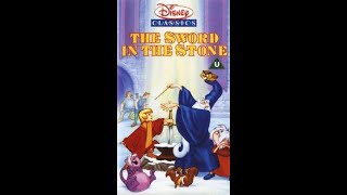 Opening to The Sword in the Stone UK VHS 1988 [upl. by Cari]