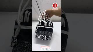 How To Make beautiful drawstring bag Tutorial Part [upl. by Virendra]