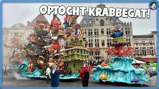 CARNAVALS OPTOCHT 2023  KRABBEGAT BERGEN OP ZOOM [upl. by Torp]