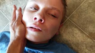 2 minutes glimpse into my boys life Postictal phase after tonic clonic seizure [upl. by Samuel]