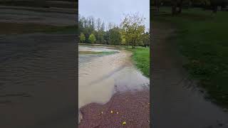 Crue de la Loubière à Orval vendredi 18 octobre [upl. by Thanos]