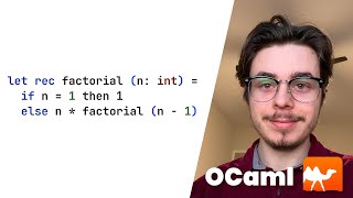 Introduction Setup Syntax Control Structures and Basic Functions  Programming with OCaml 1 [upl. by Nedrob303]