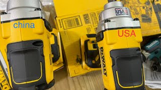 Comparison of dewalt DCF 894 China amp dewalt DCF 894 USA so sánh dewalt DCF894 China amp dewalt DCF894 [upl. by Ednyl337]