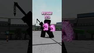 HEROES BATTLEGROUNDS COLOR CODES JJK THEME roblox shorts tsb jjk jujutsukaisen robloxedit [upl. by Dion]