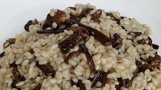 Risotto con funghi chiodini quotPioppiniquot [upl. by Ammon]