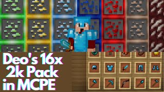 TIMEDEOS 2K PACK IN MCPE 16x PvP Pack FPS Boost [upl. by Imtiaz]