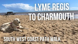 Lyme Regis to Charmouth walk  South West Coast Path  Dorset [upl. by Anecusa]