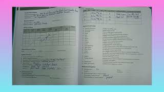 📚Antenatal examination in obg case book 📚  BSc nursing 4rth year like shareamp subscribe 👍 [upl. by Otrebron152]