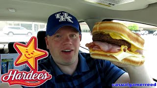 Reed Reviews Hardees Grilled Ham N Cheese Thickburger [upl. by Shelton724]