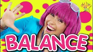 Balance On One Foot  Action Song  Videos For Kids  Dance Song for Children  Debbie Doo [upl. by Clementas]