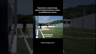 Arena silice para canchas sintéticas [upl. by Dan]