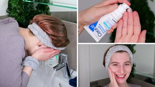 How to use CeraVe Ultra Light Moisturizing Gel [upl. by Bonnes]