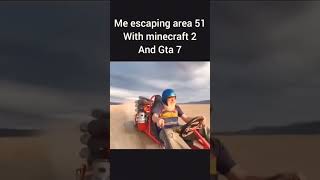 IM TO Fast 💨💨💨 minecraft shorts gta5 [upl. by Eenahs147]