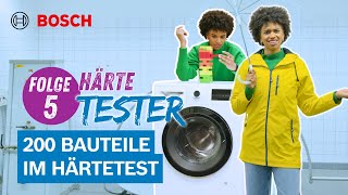 Diese ultimativen Tests durchläuft deine Bosch Waschmaschine 🙌🫢  Folge 5  HÄRTETESTER by Bosch [upl. by Row738]