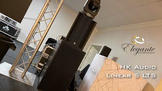 HK Audio Linear 5 LTS Sound Test Elegante Entertainment  Houston TX [upl. by Tnahs]