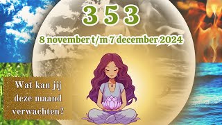 353  Dit staat jou te wachten volgens de energie van 8 november tm 7 december 2024 ✬ Nine Star Ki [upl. by Margret683]