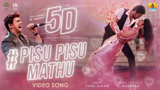 Pisu Pisu Mathu Official Video Song 5D Movie  Sonu Nigam S Narayan Adithya Aditi Prabhudeva [upl. by Whitehouse]