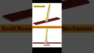 Mechanism  Scott Russell Linkage mechanism 3ddesign engineering linkage [upl. by Zela]