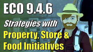 ECO S6EP10  Property Store and Food Incentives  Encouraging Builds Economy and Strategy [upl. by Ehcram]