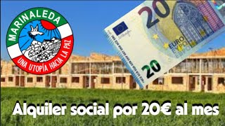 Marinaleda construye vivienda social por 20€ al mes [upl. by Leta]