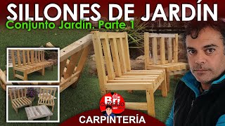 Como Hacer Sillones para el Jardín [upl. by Blithe275]