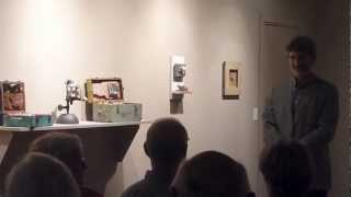 Tim Beckstrom assemblage artist Arts Studio Gallery Artist Talk [upl. by Isabea]