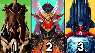 3 INSANE WARFRAMES YOU NEED TO START PLAYING [upl. by Ardin155]