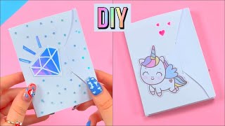 Cuaderno Pequeño de Unicornio  SUMINISTROS ESCOLARES LINDOS DE BRICOLAJE  REGRESO AL COLEGIO [upl. by Kristel]