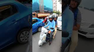 Ambulance shok emergency❤ automobile ambulance police rider vlog bangalore bengaluru kindn [upl. by Axela]