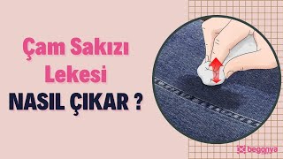 Çam Sakızı Lekesi Nasıl Çıkar  Nasıl Temizlenir [upl. by Panchito]