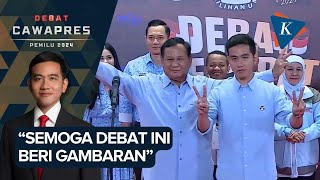 FULL Konferensi Pers PrabowoGibran Usai Debat Cawapres Pilpres 2024 [upl. by Leina]