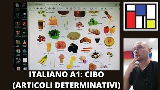 Italiano A1  Cibo articoli determinativi [upl. by Ainiger]