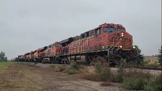 9202023 BNSF 7206 in Garretson SD [upl. by Aivart]