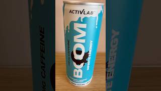 BOOM Infinite energy drink 250ml Activlab [upl. by Cutlerr569]