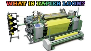 What is Rapier Loom Rapier Loom Animation [upl. by Ahsatak]