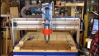 CNC Router Milling large rough cut timber to make a table plus jointing [upl. by Binetta]