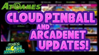 AtGames Cloud Pinball amp ArcadeNet Updates New User Interface More Games [upl. by Whitson]