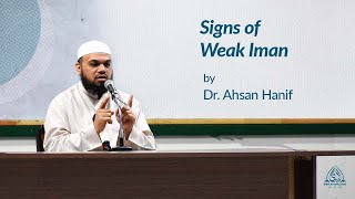 Signs of Weak Iman [upl. by Samuela]