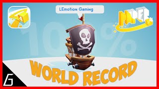 Paperio 4 World Record Gameplay  100 in 80 Seconds [upl. by Leumhs283]