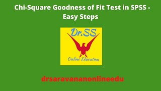 Chisquare Goodness of Fit Test in SPSS  Easy Steps [upl. by Culosio967]