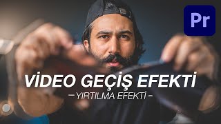 Videolarınız için MÜKEMMEL Geçiş Efekti  Adobe Premiere Pro Dersleri [upl. by Aicitan]