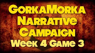 Digganobs vs Squiggers of the Dune  Week 4 Game 3  Gorkamorka Narrative Campaign Revisit [upl. by Ivets]