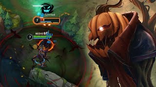 Pumpkinhead FiddleSticks Gameplay  This Skin is Worth it [upl. by Sikras]