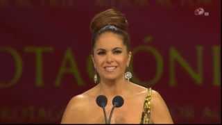 Reconocimiento a Lucero por trayectoria Premios Tv y Novelas 2013 [upl. by Hainahpez]