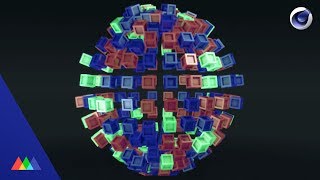 Stacking Mograph Effectors in Cinema 4D [upl. by Ariaec526]