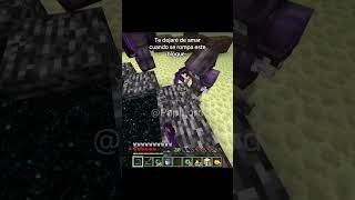 Solo hasta que se rompa minecraft minecraftmemes minecraftshorts viralvideo fyp parati [upl. by Dnalrah]