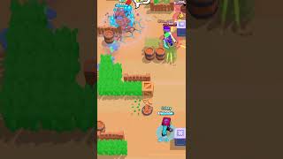 MOE BAMBOOZLES TEAM brawlstars brawlclips gaming tricks clips supercell trending trickshots [upl. by Pamelina]