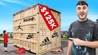 Unboxing A 125000 Sneaker Mystery Box [upl. by Llerryt945]